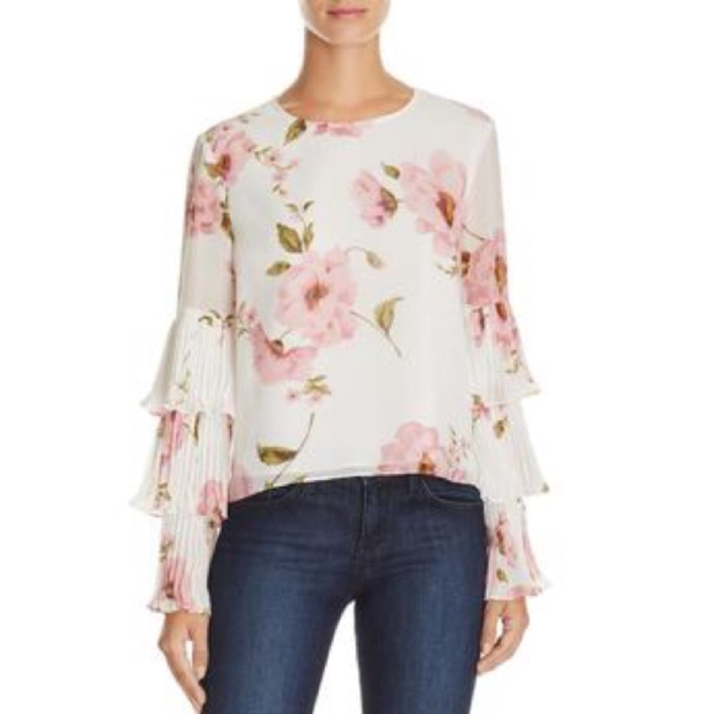 NEW Chiffon Floral Top